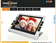 Tablet Screenshot of freedom-eye.com